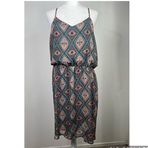 UMGEE+ dress 1XL SHOULDER STRAP Print Geometric